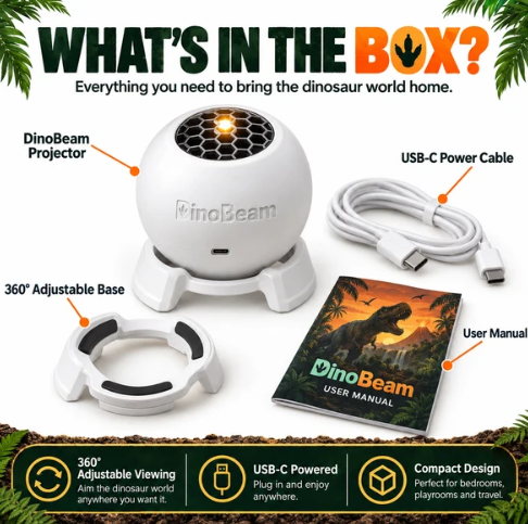 DinoBeam 360 projector