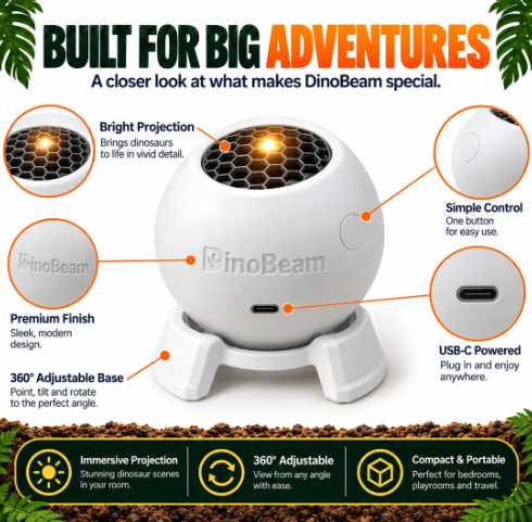 DinoBeam 360 projector